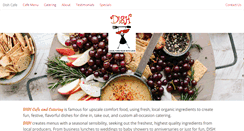 Desktop Screenshot of dishcafecatering.com